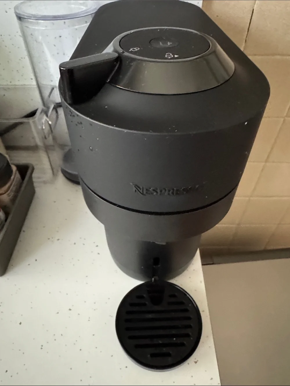 Nespresso Matte Black Vertuo Pop+